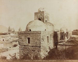 Iglesia de San Giovanni degli Eremiti en Palermo, (detalle) de Giuseppe Incorpora