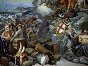 Comercio liguriano de Giuseppe Isola