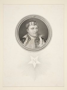 Napoleón como rey de Italia de Giuseppe Longhi