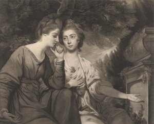 Sra. Harriet Bouverie y Sra. Frances Ann Crewe
