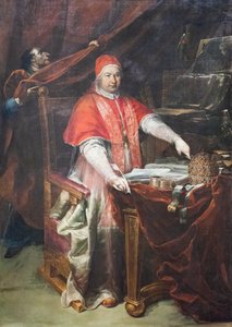 Papa Benedicto XIV (óleo sobre lienzo) de Giuseppe Maria (1665 1747) Crespi