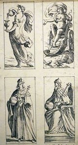 Cartas del tarot del siglo XVII