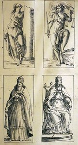Cartas del tarot del siglo XVII