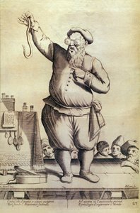 NEGOCIOS VAGANTES - LA CIARLATANO de Giuseppe Maria Mitelli