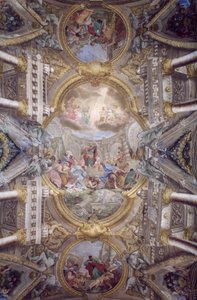Hechos de San Pablo en el Areópago, Bolonia, Italia (foto) de Giuseppe Maria and Antonio Rolli