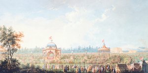 Carrera en Cascine, de Giuseppe Maria Terreni (1739-1811), Italia