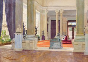 Galería Nacional de Arte Moderno. Vestíbulo de Giuseppe Micali