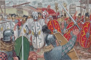 Batalla de Alesia de Giuseppe Rava