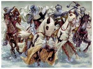 Batalla del lago Peipous de Giuseppe Rava