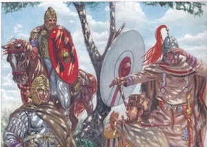 Oficiales romanos de la Antigüedad tardía de Giuseppe Rava