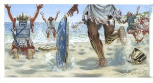 Los 10.000 griegos de Jenofonte llegan al Mar Negro de Giuseppe Rava