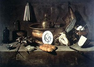 Naturaleza Muerta en una Cocina