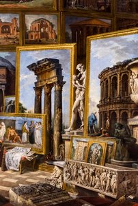 Antigua Roma, hacia 1754/57 (Óleo sobre lienzo)
