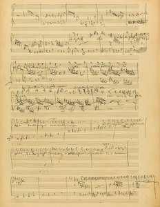Autógrafo: Falstaff, ópera en tres actos de Giuseppe Verdi