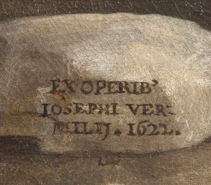 Firma del Artista, Natividad (detalle)