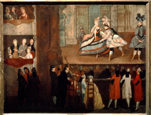 Opera Serie, finales del siglo XVIII (óleo) de Giuseppe de Albertis