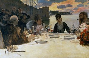 Almuerzo en Posillipo, c.1879