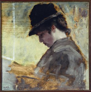 La Chica Inglesa de Giuseppe or Joseph de Nittis