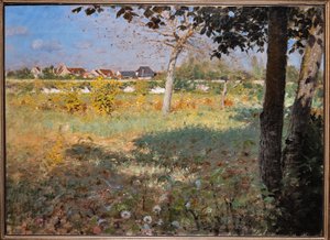 Jardín antiguo de Giuseppe or Joseph de Nittis