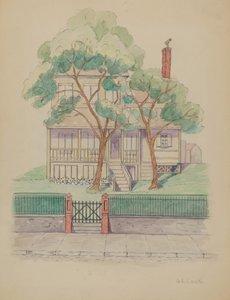 Casa Stewart, c. 1936 de Gladys Cook