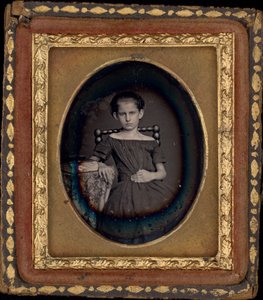 Retrato de niña,c. 1850 (foto) de Glenalvin J. Goodridge
