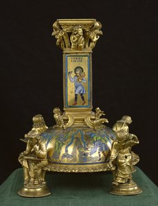 Base de la Cruz de San Bertin, de la Abadía de Saint-Bertin, c.1180