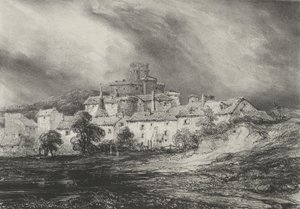 Château de Pont-Gibaud, 1830 de Godefroy Engelmann