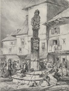 Croix de Chaudesaigues, 1831