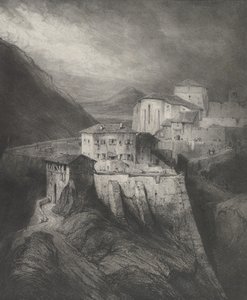Iglesia de San Juan, Thiers, 1831 de Godefroy Engelmann