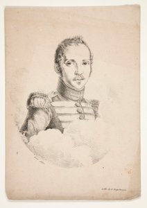 Desconocida (Retrato de longitud de busto de una soldado)