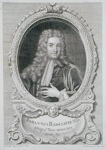 Retrato de John Radcliffe de 