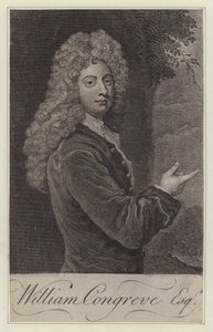 William Congreve, dramaturgo inglés de Godfrey (after) Kneller