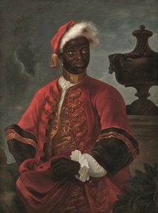 Retrato de caballero en librea (óleo sobre lienzo) de Godfrey (follower of) Kneller