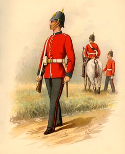 1er Batallón de Infantería Victoriana de West Melbourne, 1890 de Godfrey Douglas Giles