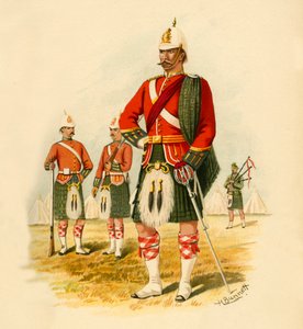 El 5º Royal Scots de Canadá, 1890 de Godfrey Douglas Giles