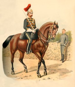 El 6º Regimiento de Húsares de Caballería, Canadá, 1890 de Godfrey Douglas Giles