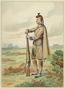 Los Voluntarios Escoceses de Londres, 1º Batallón de Voluntarios de la Brigada de Rifles, 7º Middlesex de Godfrey Douglas Giles