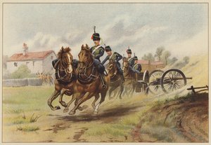 La Artillería Real a Caballo de Godfrey Douglas Giles