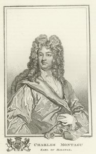Charles Montagu, Conde de Halifax de Godfrey Kneller