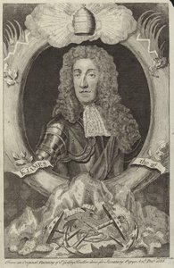 Retrato de Jacobo II de Inglaterra e Irlanda de Godfrey Kneller