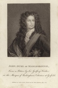 Retrato de John Churchill, duque de Marlborough de Godfrey Kneller