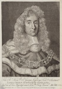 Sir George Jeffreys, juez galés de Godfrey Kneller