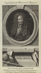 Sir Isaac Newton de Godfrey Kneller