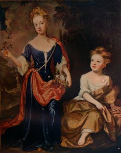 Las damas Churchill, siglo XVIII de Godfrey Kneller
