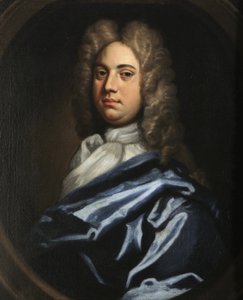 Retrato de un caballero de Godfrey follower of Kneller