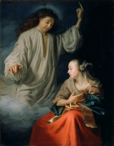 La Anunciación de Godfried Schalcken