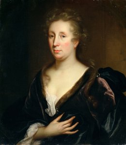 Retrato de la Artista Rachel Ruysch de Godfried Schalcken