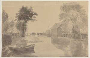 El río Mörrumsån en Elleholm, Blekinge de Godtfred Rump