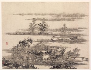 Verano en el país del agua de Gong Xian