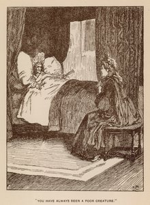 Ilustración para La Historia de Henry Esmond de Thackeray (litografía)